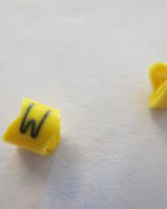 Cable noticeable clip 1-3 yellow/black W   diameter 2.5-5mm